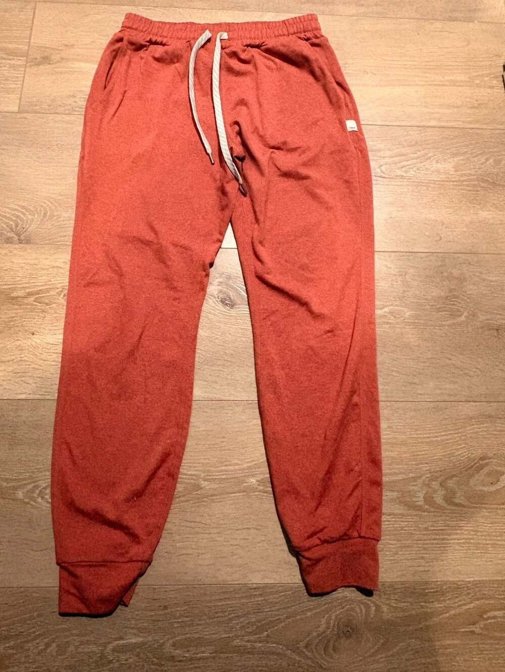 Vuori Performance Jogger Size XX-Small Orange Drawstring Sweatpants